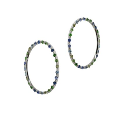 Boucles d'oreilles créaoles Supernova